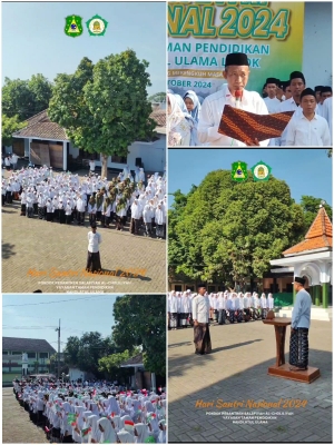 Menghidupkan Semangat Resolusi Jihad: Upacara Hari Santri Nasional 2024 di YTPNU Lekok Penuh Khidmat